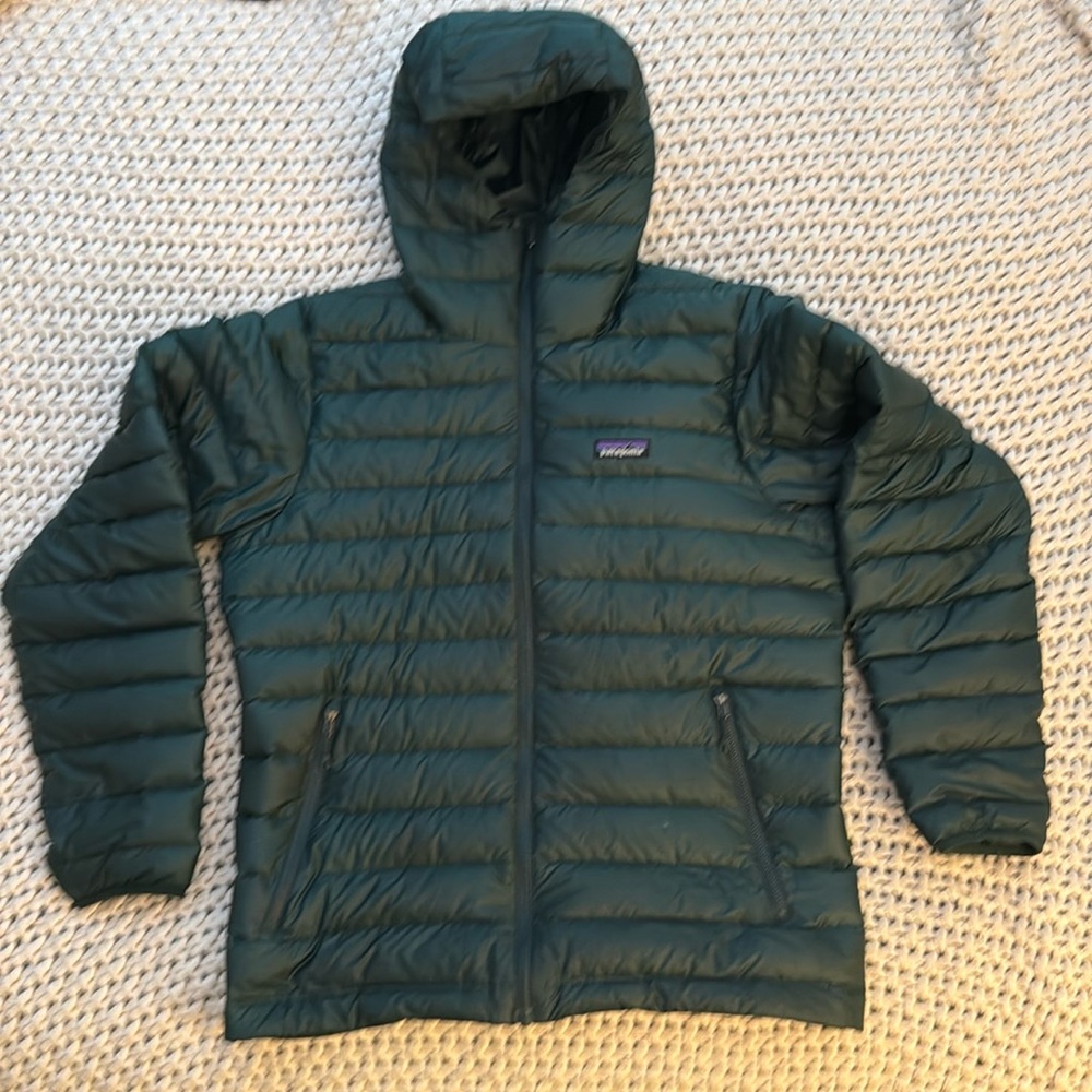 Men's Patagonia Down Sweater Hoody sz M